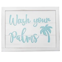 Elegant Designs White Wash Coastal Towel Holder