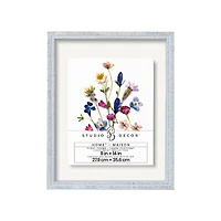 Home™ White Distressed Float Frame by Studio Décor