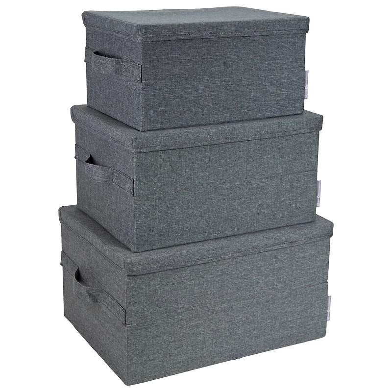 Bigso Soft Storage Boxes Set