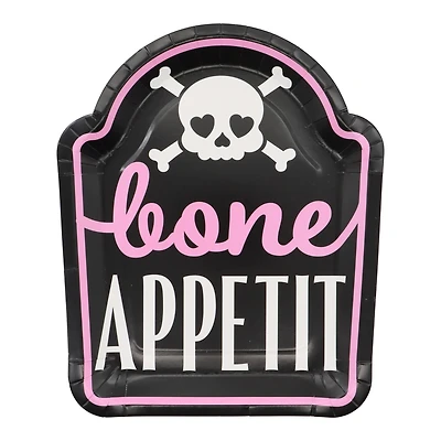 9" Bone Appetit Paper Plates, 12ct by Celebrate It™