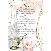 Momma Inspirational Wood Plaque