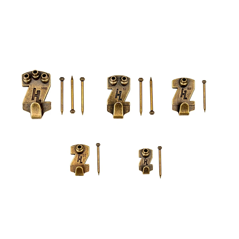 HangZ™ 10lb-100lb. Gallery Picture Hooks Value Pack