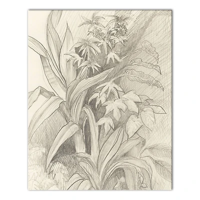 Boho Home Garden 16" x 20" Canvas Wall Art