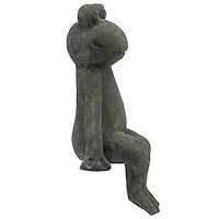 Design Toscano 16.5" Take a Toad Off Sitting Frog Statue