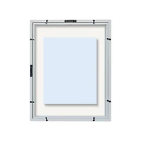 Home™ White Distressed Float Frame by Studio Décor