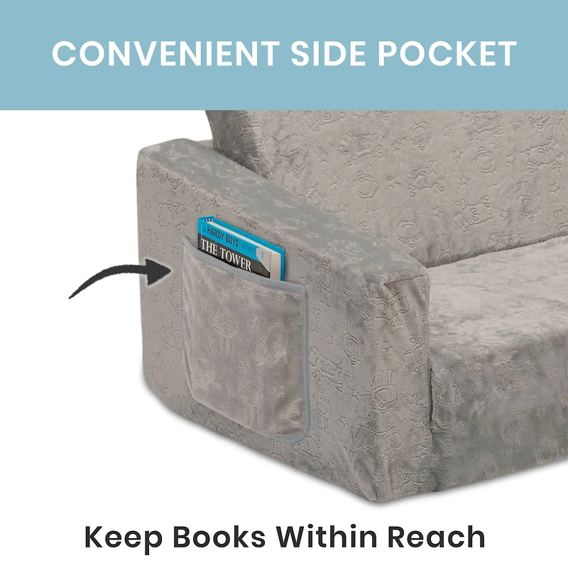 Serta® Perfect Sleeper Extra-Wide Convertible Sofa to Lounger