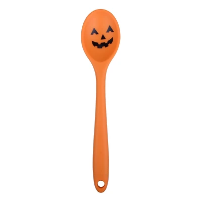 Mini Orange Jack-o'-Lantern Silicone Spoon by Makery™