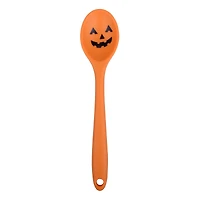 Mini Orange Jack-o'-Lantern Silicone Spoon by Makery™