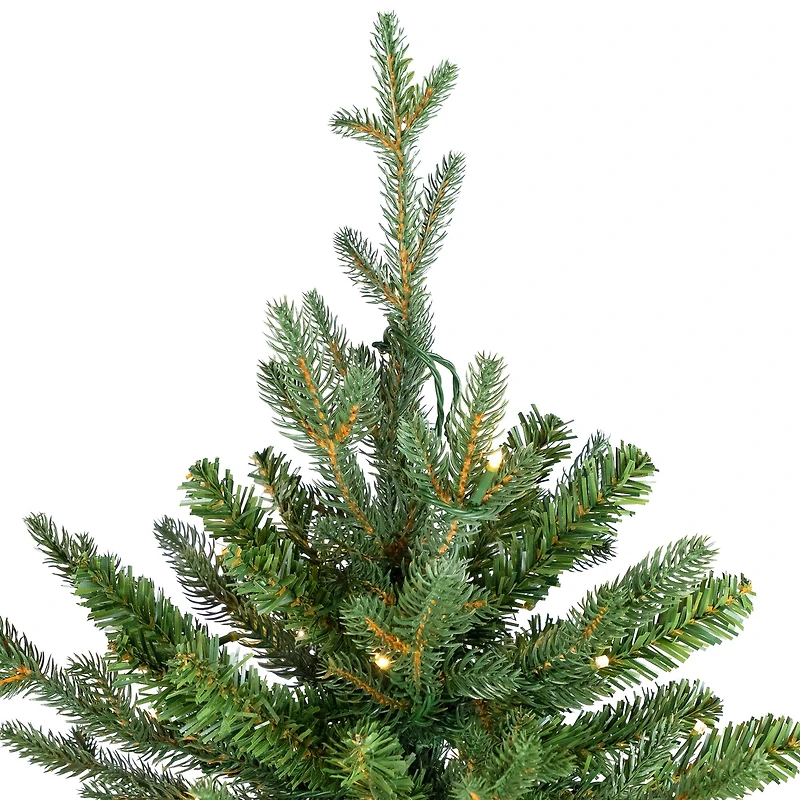 7.5ft. Pre-Lit Real Touch™ Cumberland Pine Artificial Christmas Tree, Warm White LED Lights