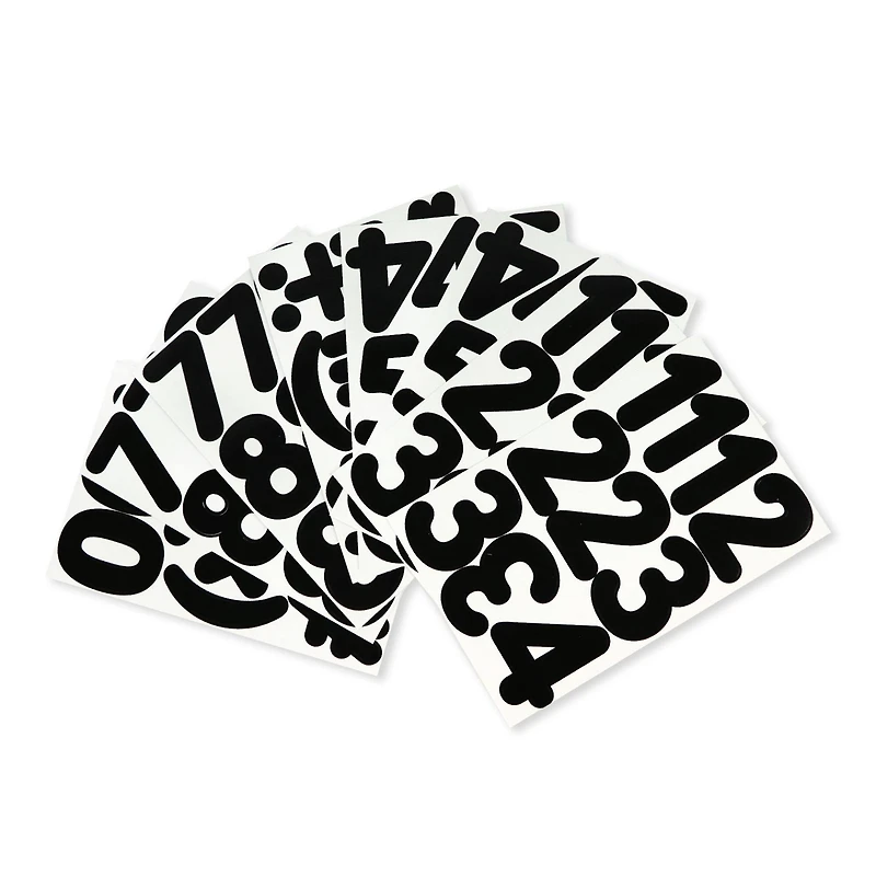 Rounded Number Stickers by Recollections