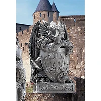 Design Toscano Shield, the Arthurian Dragon Statue