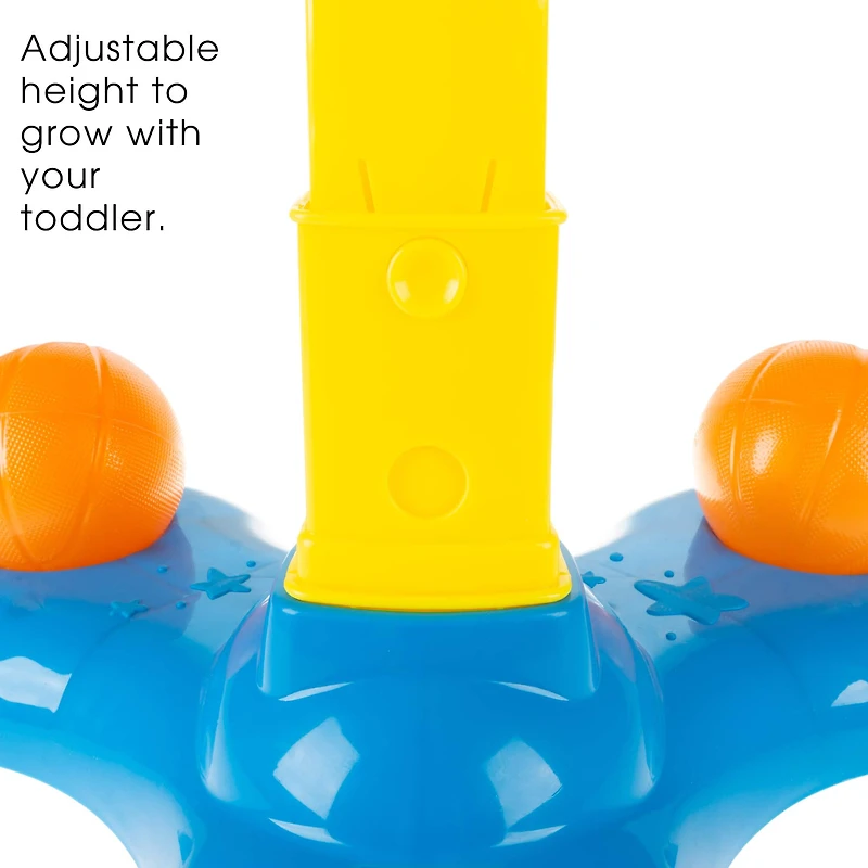 Toy Time Kid's Mini Basketball Hoop