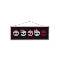Pink & White Skulls Wall Décor by Ashland®