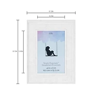 12 Pack: White Marbling 4" x 6" Frame, Simply Essentials™ by Studio Décor®