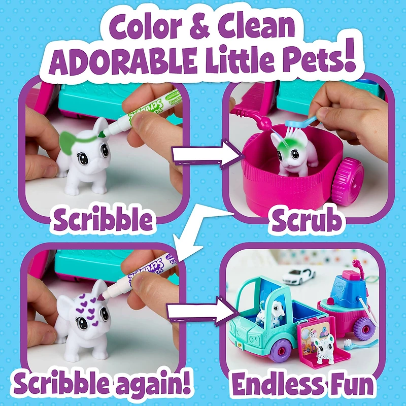 Crayola® Scribble Scrubbie® Pets! Pet Grooming Truck