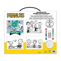 Peanuts® Paint Your Own Figurine & Amazing Artist Set Gift Bundle