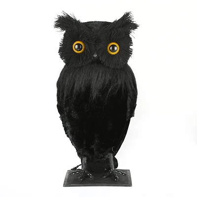 11'' Eerie Eyes Owl Halloween Décor
