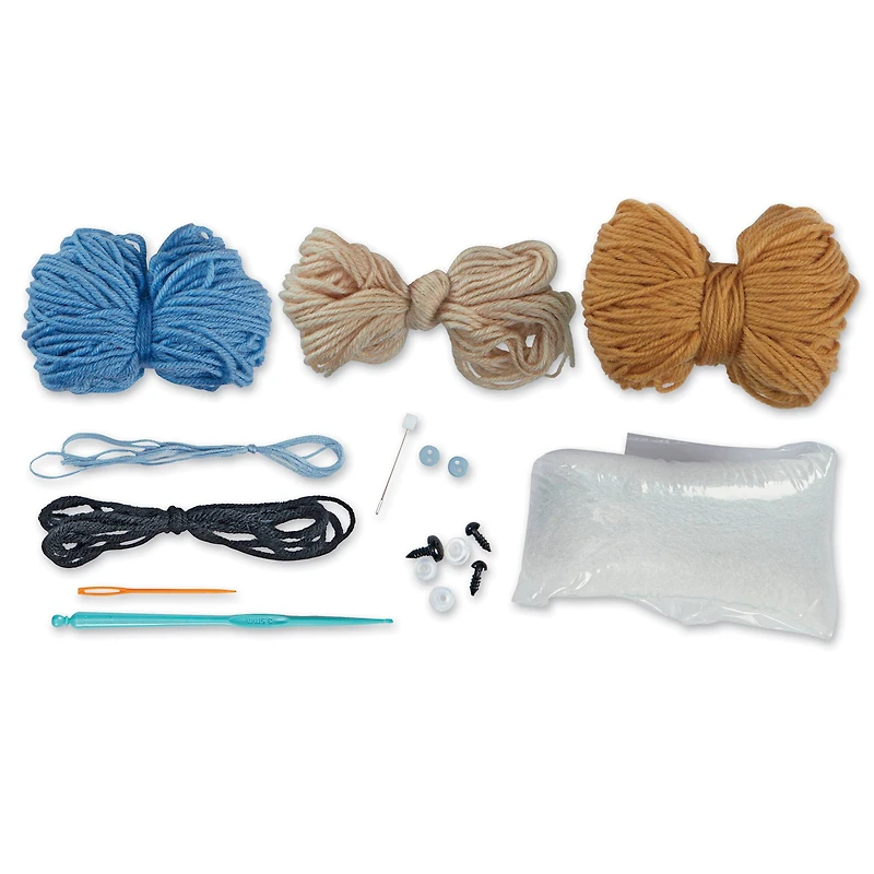 Intermediate Bear Amigurumi Crochet Kit by Loops & Threads®