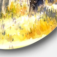 Designart - Bright Sunshine Through The Forest Trees I