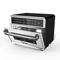 MegaChef White 10 in 1 Electronic Multifunction 360 Degree Hot Air Technology Countertop Oven