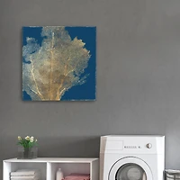 Gold Coral I Canvas Giclee