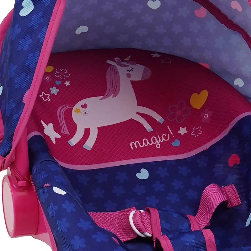 509 Crew Unicorn Doll 3-in-1 Car Seat