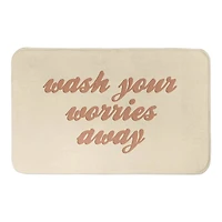 Wash the Worries Away 34" x 21" Bath Mat