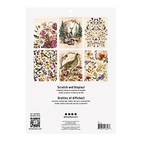 Brea Reese™ 9" x 12" Woodland Songs Scratch Art Paper Pad