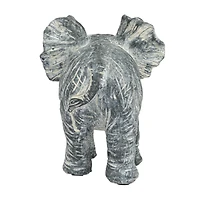 Hello Honey® 7.75" Distressed Gray Elephant Figurine Décor