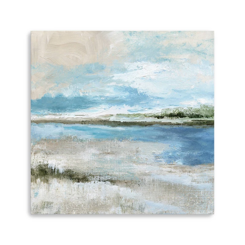 Sweeping Inlet Canvas Giclee