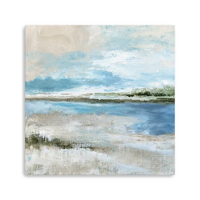 Sweeping Inlet Canvas Giclee
