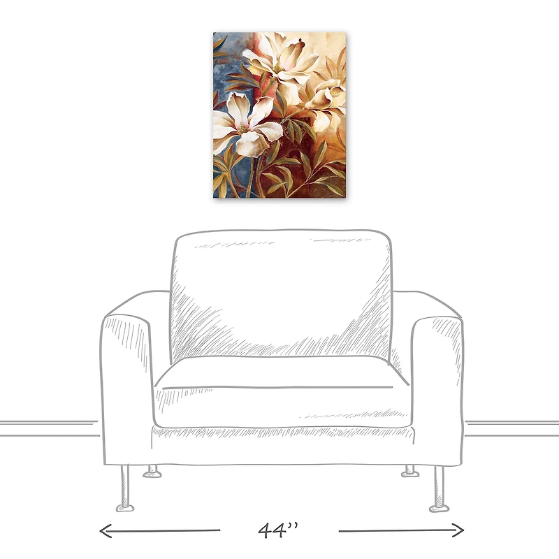 Wild Magnolias 16" x 20" Canvas Wall Art