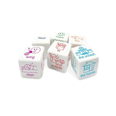 Junior Learning® Sentence Dice Educational Learning Game