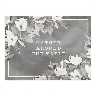 Gather Around the Table 18" x 14" Cotton Twill Placemat