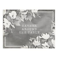 Gather Around the Table 18" x 14" Cotton Twill Placemat