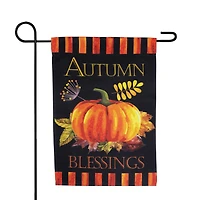 Small Autumn Blessings & Pumpkins Garden Flag