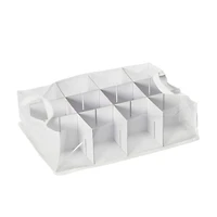 Household Essentials Red & White Ornament Storage Box