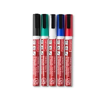 12 Packs: 5 ct. (60 total) Basic Fine-Point Chalk Marker Set by Craft Smart®