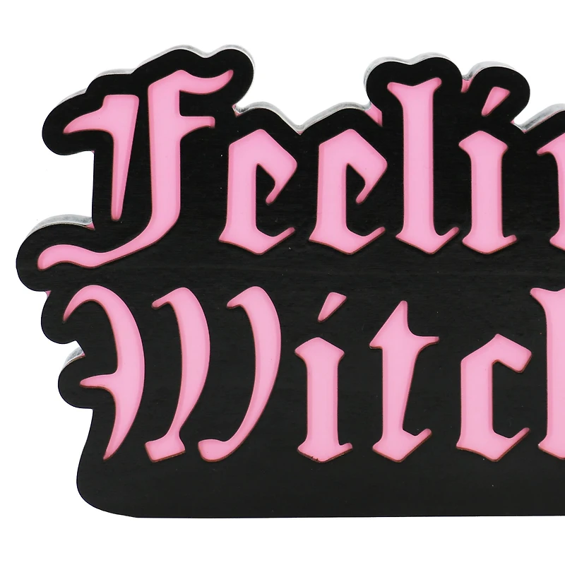 Assorted Witchy Block Tabletop Sign, 1pc. by Ashland®