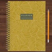 TF Publishing 2024 Golden Foliage Medium Weekly Monthly Planner
