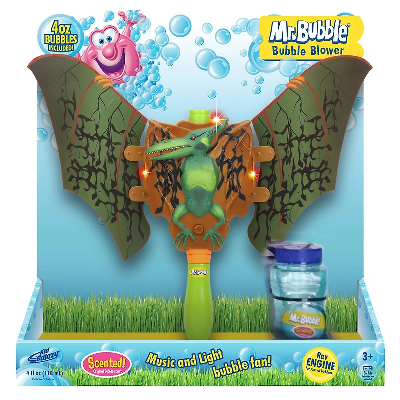 Kid Galaxy® Mr. Bubble® Dinosaur Bubble Blower
