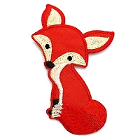 Gwen Studios Iron-On 3.25" Orange Fox Patch