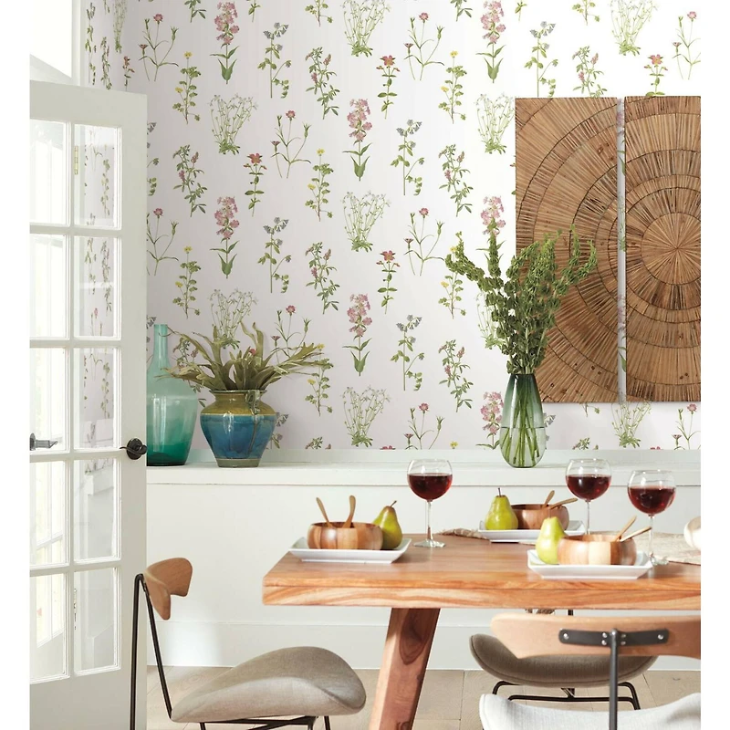 RoomMates Botanical Print Peel & Stick Wallpaper