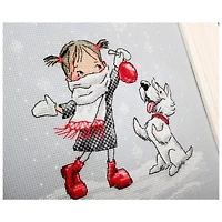 RTO Dancing With Snowflakes Cross Stitch Kit