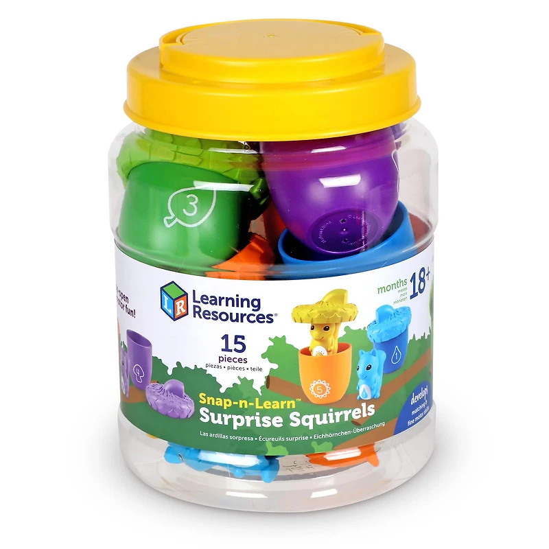 Learning Resources Snap-N-Learn™ Surprise Squirrels