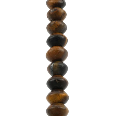 Yellow Tiger's Eye Bicone Beads, 8mm by Bead Landing™