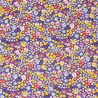SINGER Multi Pansy Floral Cotton Fabric