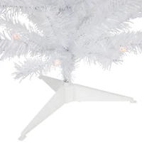 3ft. Pre-Lit Woodbury White Pine Slim Artificial Christmas Tree