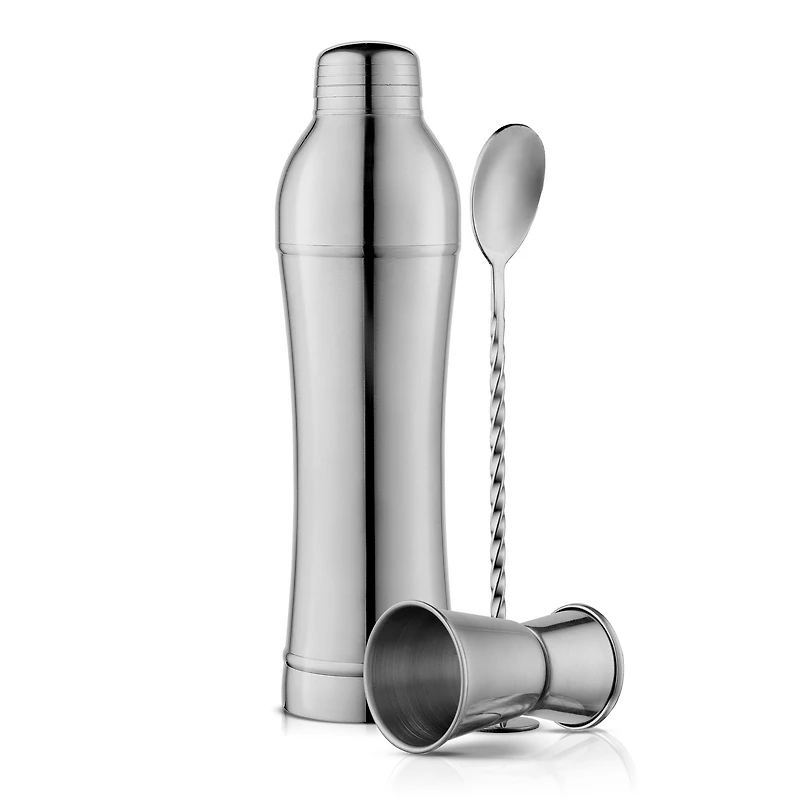 JoyJolt® 24oz. Cocktail Shaker Drink Mixer Set