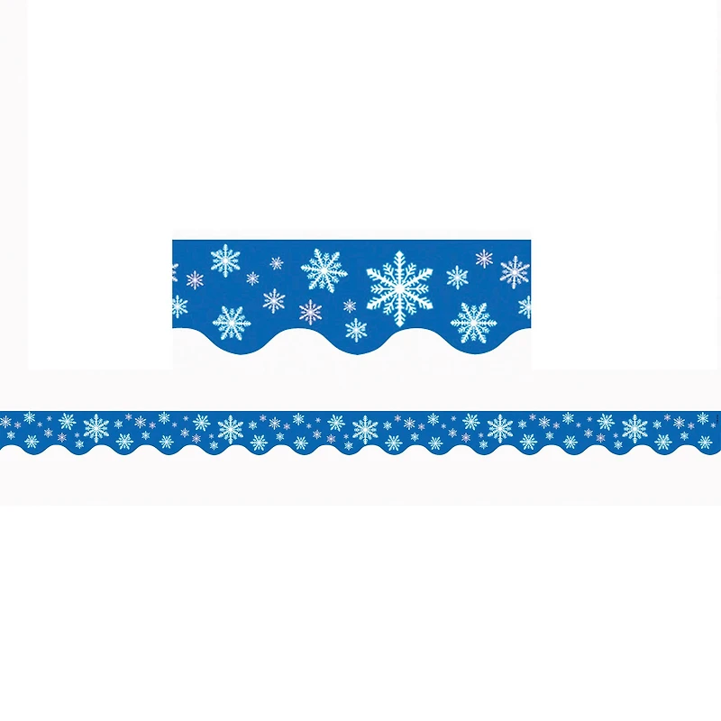 Teacher Created Resources® Snowflakes Border Trim, 210ft.